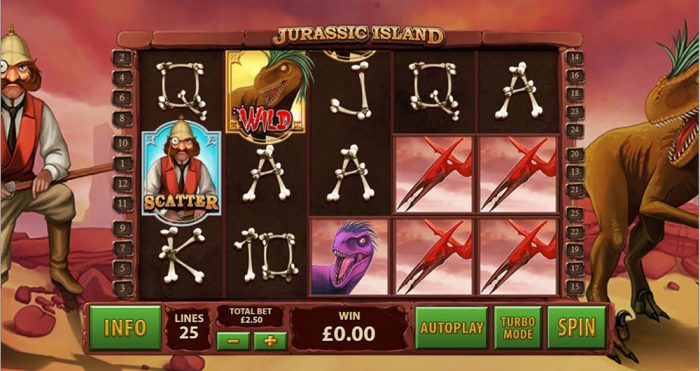 jurassic island slot