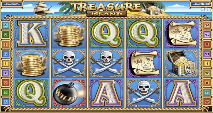 treasure island slot