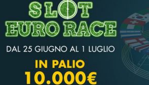 Slot Eurorace con in palio fino a 10.000 € su Lottomatica