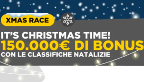 Xmas Race fino a 150.000 € di bonus slot con Goldbet