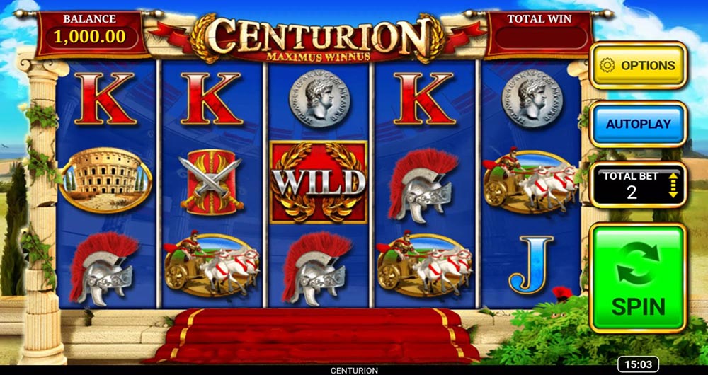 centurion slot