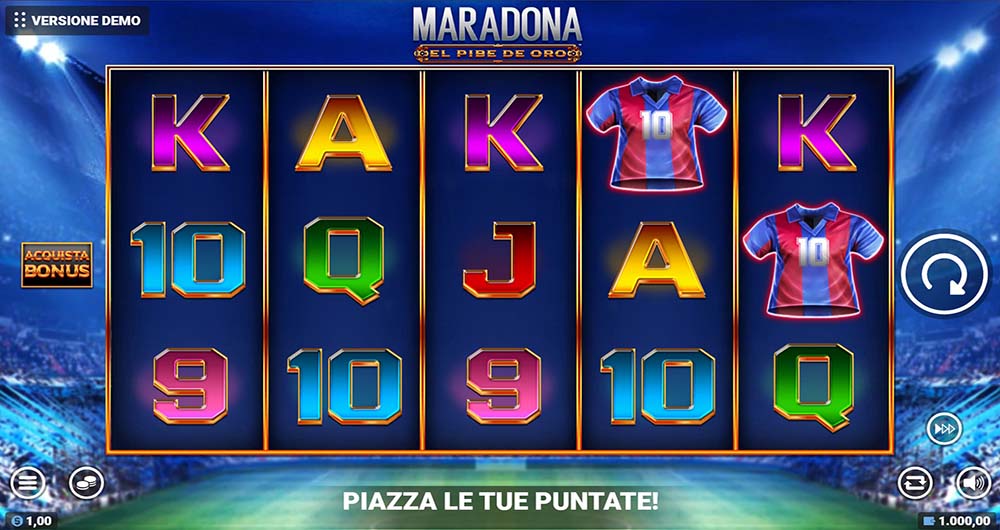 Slot Maradona El pibe de oro