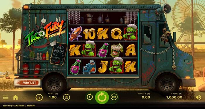 Slot Taco Fury